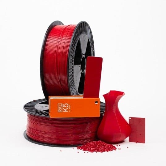 PLA 300008 Carmine red RAL 3002 1.75 / 750 1