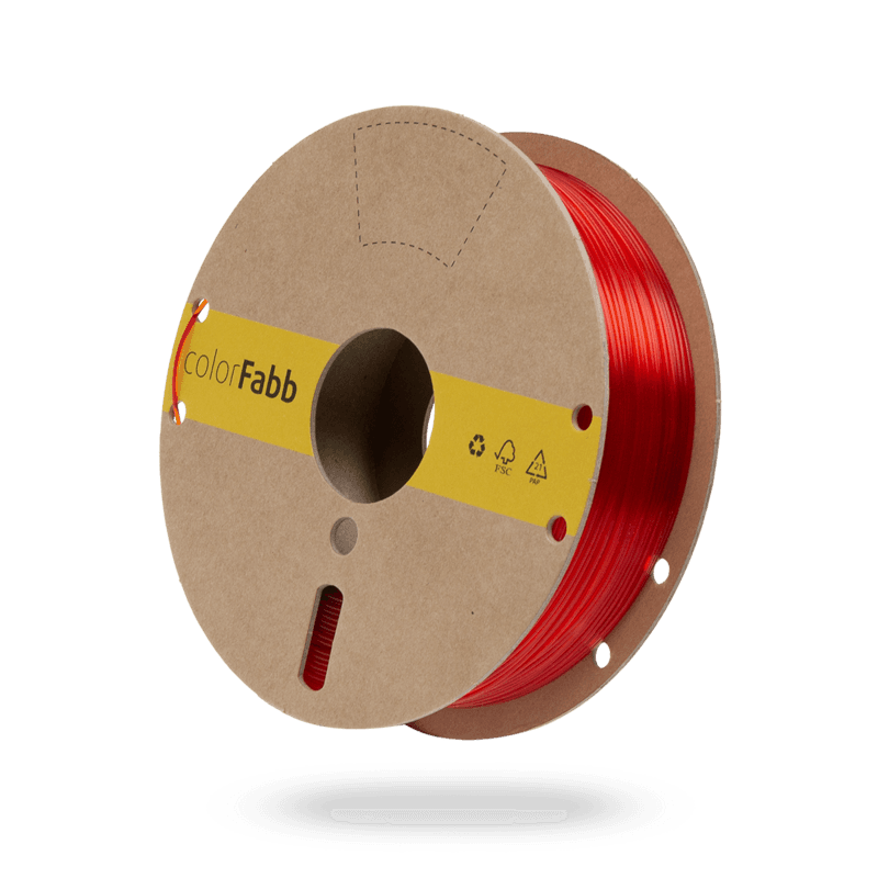 PLA/PHA RED TRANSPARENT 1